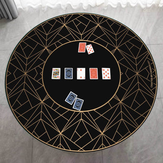 Astra Series Poker Table Mat - Round, 5x5ft - Acesfull