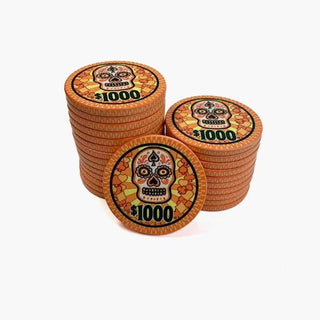 Customisable Poker Chips- Ceramic, 40/43/45/50mm - Acesfull