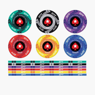 Customisable Poker Chips- Ceramic, 40/43/45/50mm - Acesfull