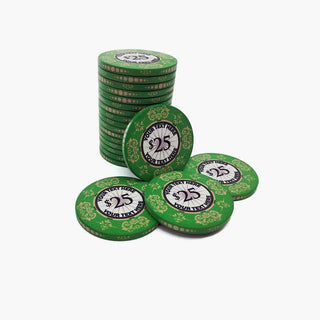 Customisable Poker Chips- Ceramic, 40/43/45/50mm - Acesfull