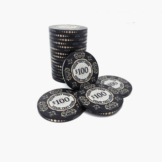 Customisable Poker Chips- Ceramic, 40/43/45/50mm - Acesfull