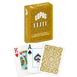 Copag Elite Playing Cards - Pack of 10, Multi Colors - Acesfull