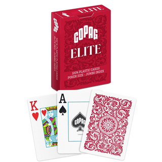 Copag Elite Playing Cards - Pack of 10, Multi Colors - Acesfull
