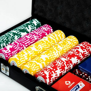 Copag Poker Chipset - 500 Pcs, Clay, 40mm, 14g