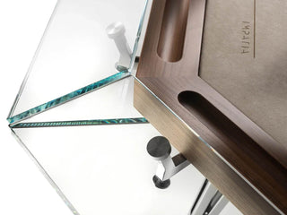 Cronus Glass Poker Table - Acesfull