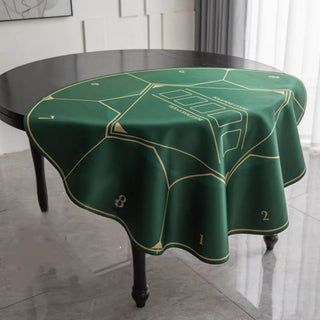 Gripper Series Poker Table Mat - Round, 4x4ft - Acesfull