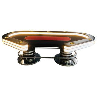 High Roller LED Poker Table - Acesfull