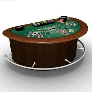 Leo Printed Blackjack Table - Acesfull
