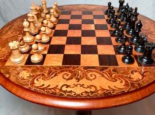 Monarch Chess Table - Acesfull